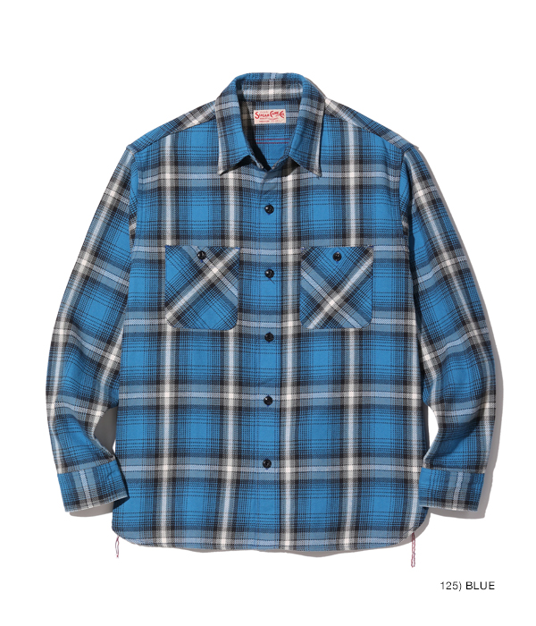 Lot No. SC28957 / TWILL CHECK WORK SHIRT - SUGAR CANE - シュガーケーン