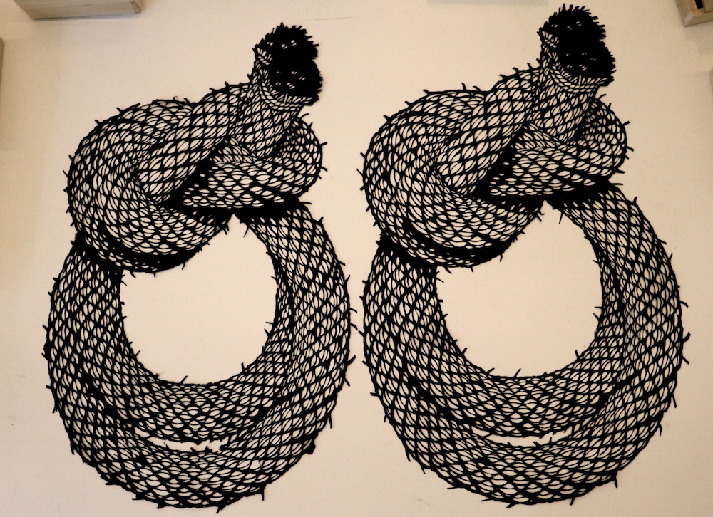 特別実演動画】切り絵アーティスト「百鬼丸」の剛勇な世界に迫る｜LINK