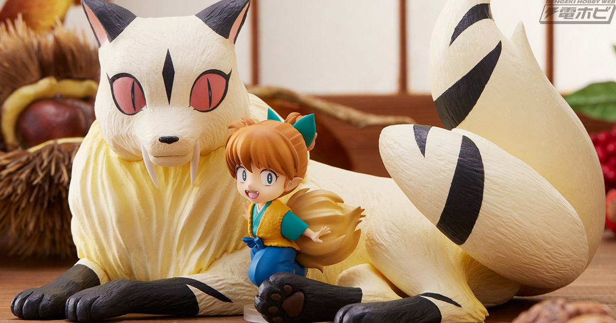 犬夜叉』七宝、雲母がPOP UP PARADEシリーズからセットでフィギュア化