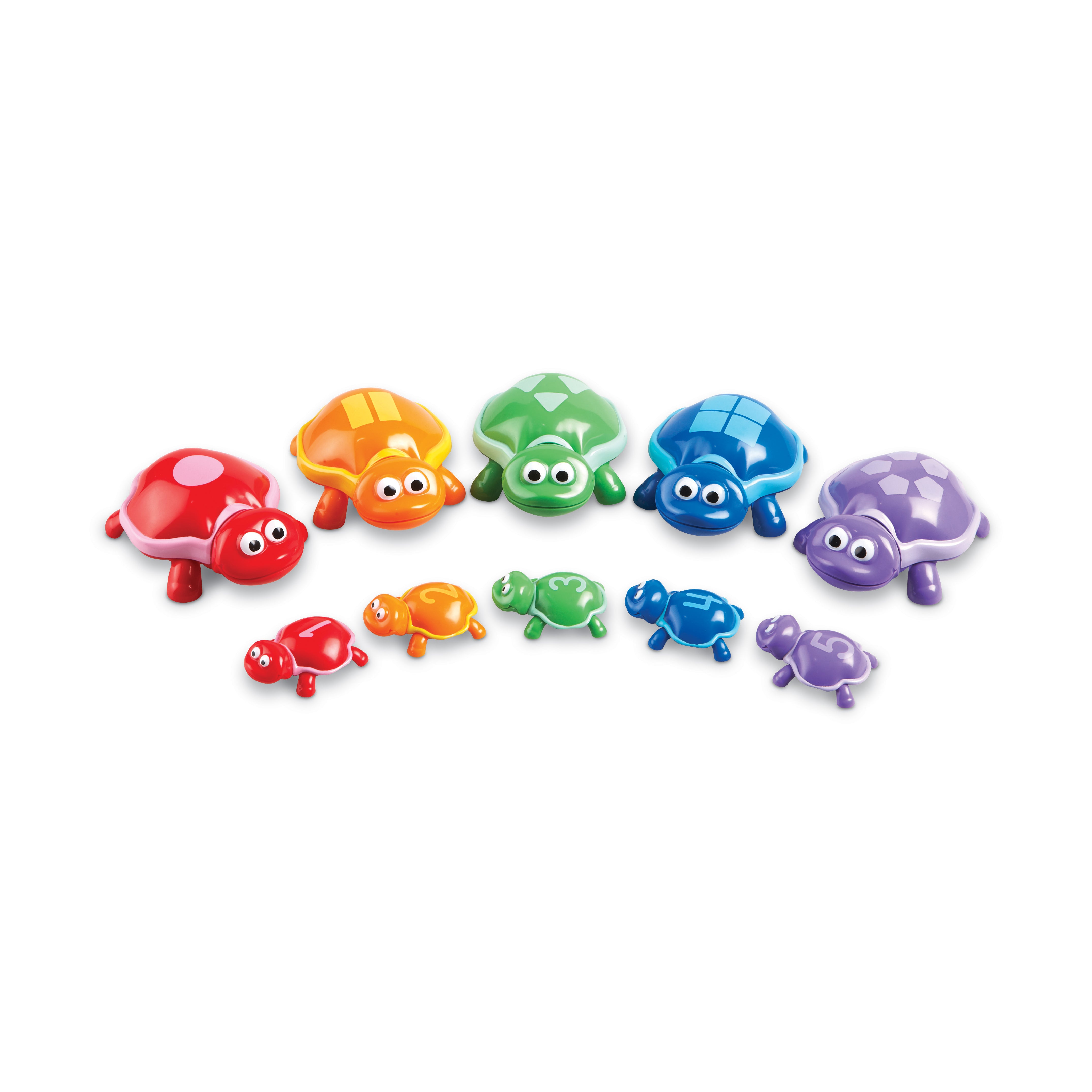 Learning Essentials Snap-n-Learn Number Turtles - Colorful