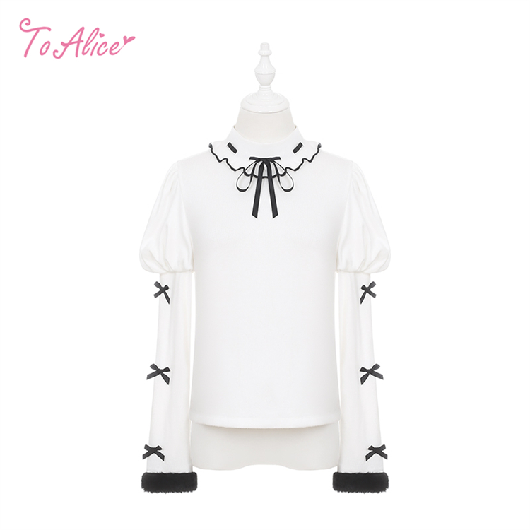 ToAlice】C8776 ジュリエットスリーブリボントップス - To Alice