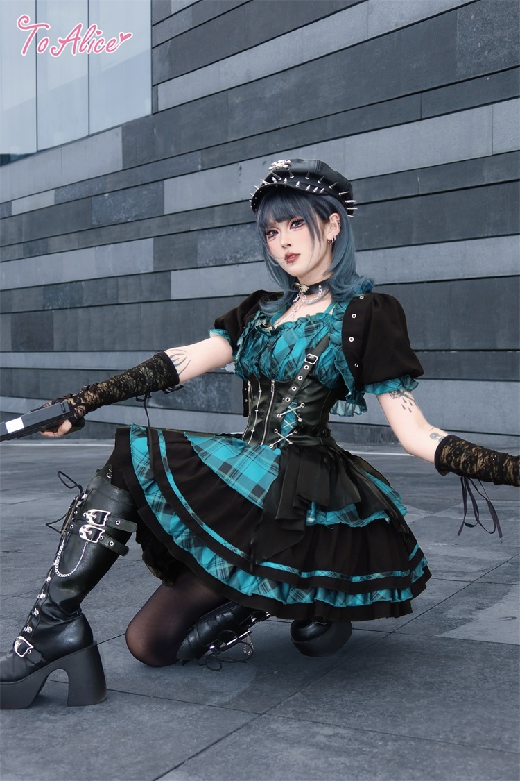 BlackShamrock】F85パンクロックコルセットデザインベルト【30％OFF