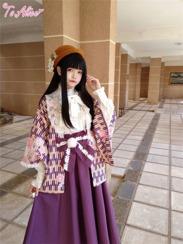 ToAlice】L522大正浪漫スカート【特価:3800円コーナー】 - To Alice