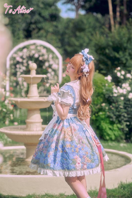 ToAlice】S1916紫陽花兎リボンカチューシャ【50％OFF】 - To Alice