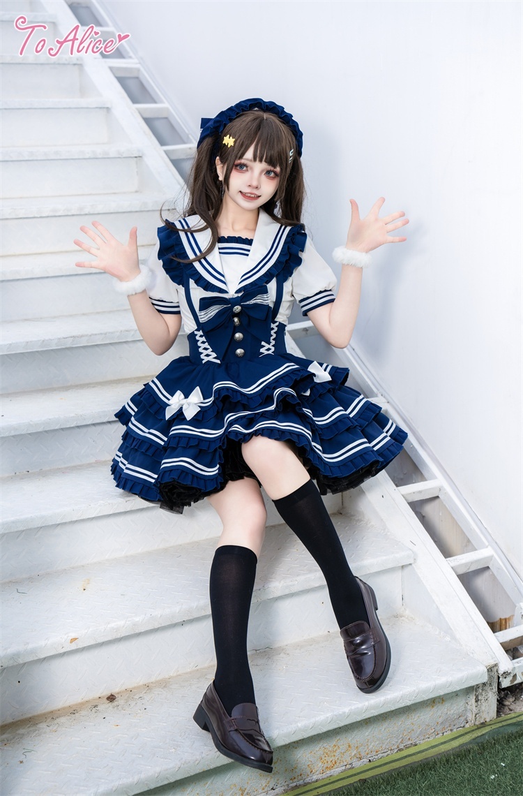 ToAlice】S3512ビッグリボンマリンアイドルベレー帽 - To Alice