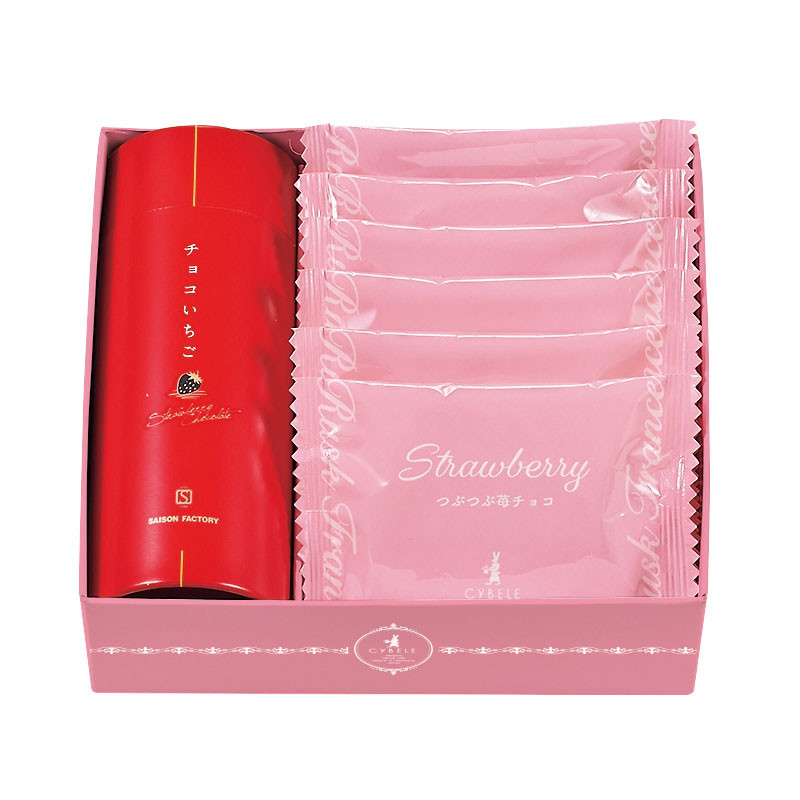 セゾンファクトリー］つぶつぶ苺とチョコいちごのセット