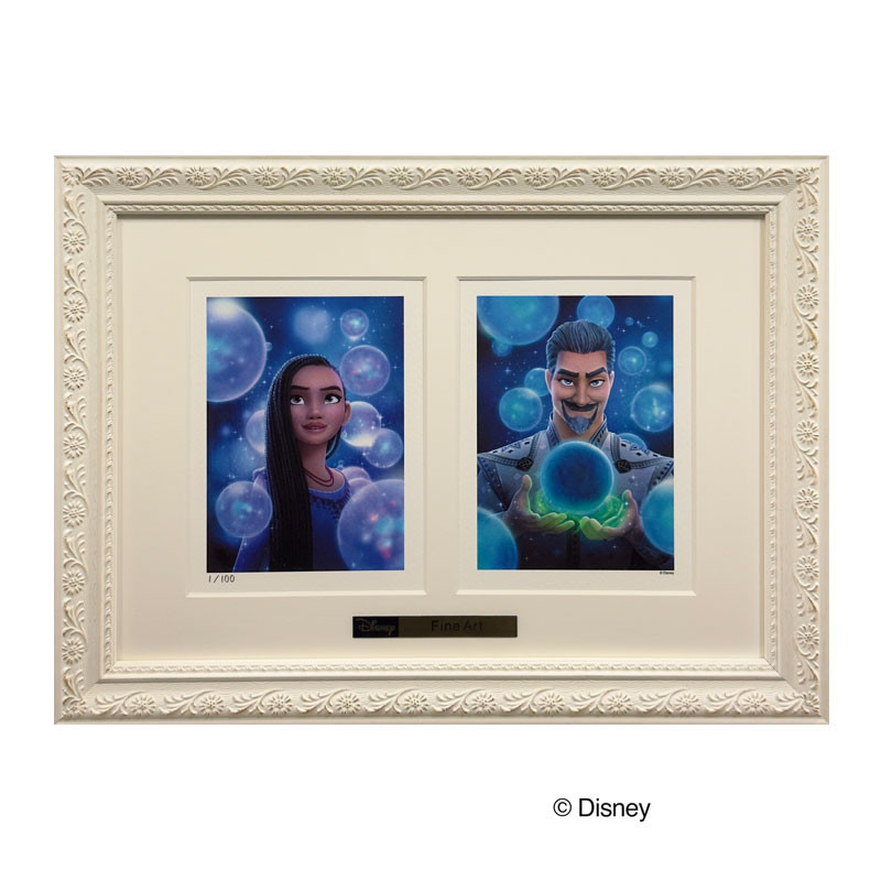 ディズニー アートコレクション］『WISH』Asha,Valentino and King