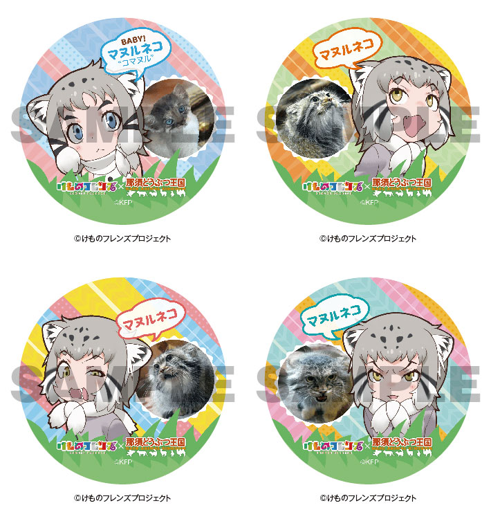 那須どうぶつ王国と「けものフレンズ」コラボ企画 「マヌルネコ」の