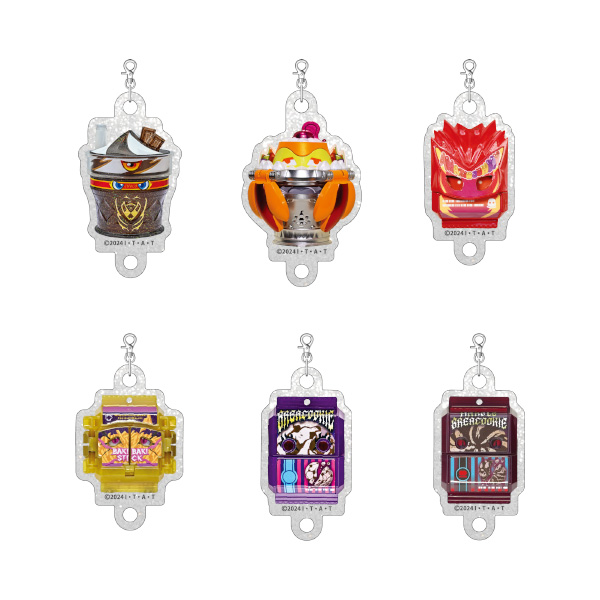 つながる！ゴチゾウキーチャームコレクション vol.3(全6種)【仮面