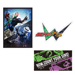 ストアオリジナルビジュアル デスクマット【仮面ライダーW】【仮面