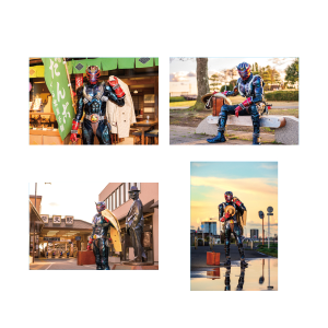 ビジュアルカードセット4枚組 Aセット【響鬼はつらいよ】【仮面