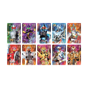 セット販売＞平成仮面ライダー 最終フォームトレーディング箔押し