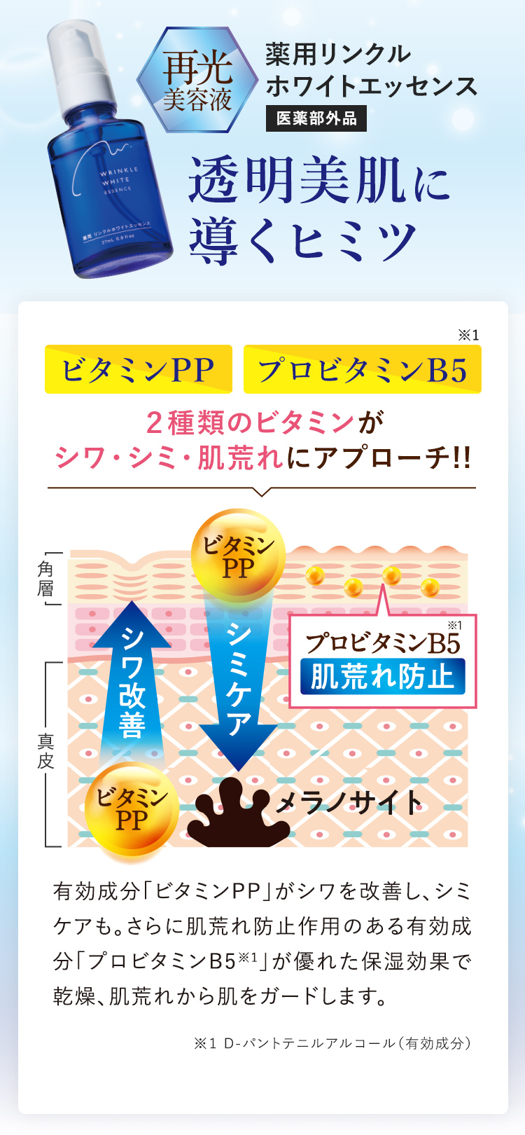 薬用リンクルホワイトエッセンス | 豆腐の盛田屋<公式>豆乳スキンケア