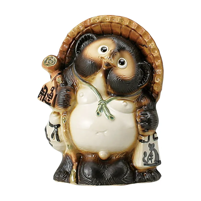 6号ひねり狸メス(雑貨・インテリア・神仏具,インテリア・飾り)|食器