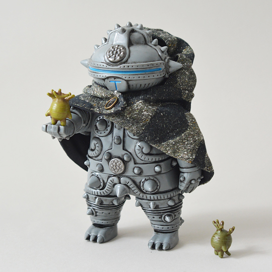 ソフビ製ともだち初号機 東京髑髏小隊(Original Gray) | 多肉植物