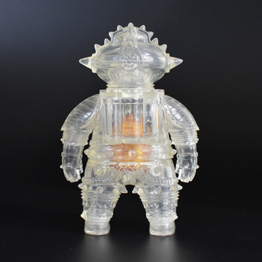 ソフビ製ともだち初号機 (Clear) + 土偶座人(Gold) | 多肉植物・特別な