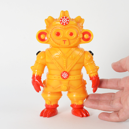 ソフビ製ともだち弐号機 炎くん | 多肉植物・特別な鉢の販売