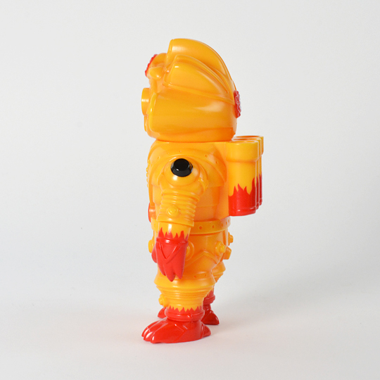 ソフビ製ともだち弐号機 炎くん | 多肉植物・特別な鉢の販売