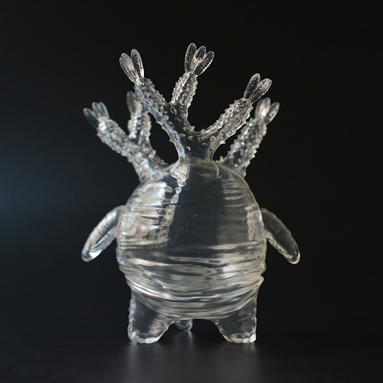 ソフビ製グラキリスちゃん (Clear) | 多肉植物・特別な鉢の販売