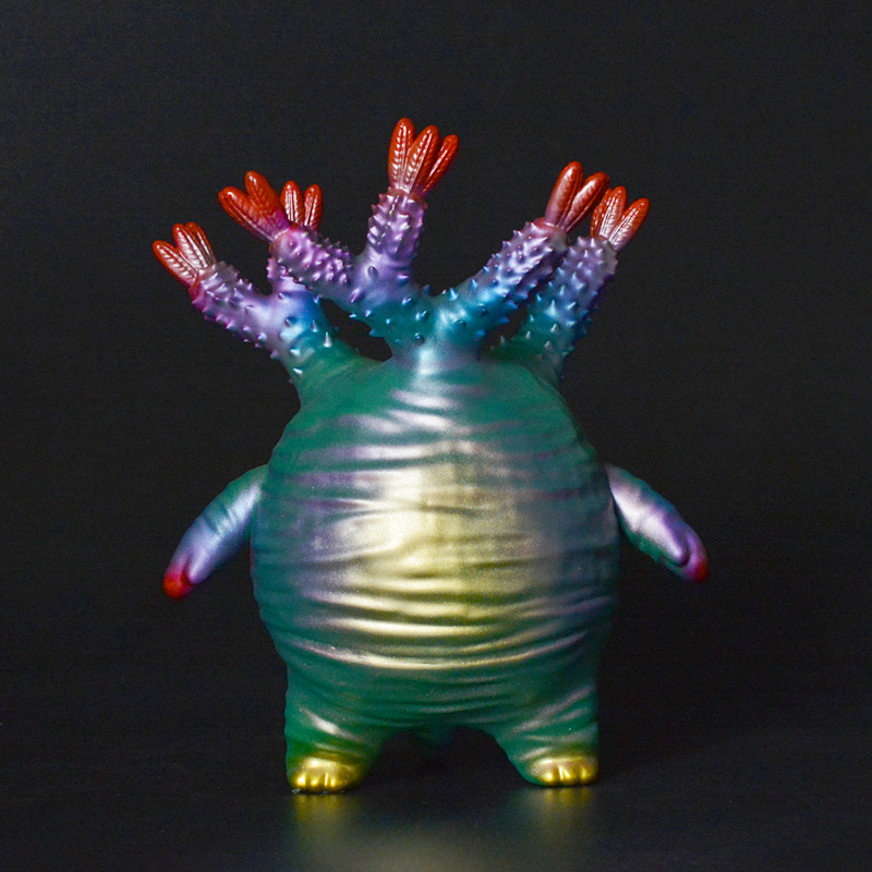 ソフビ製グラキリスちゃん (Green × Poison purple) | 多肉植物・特別