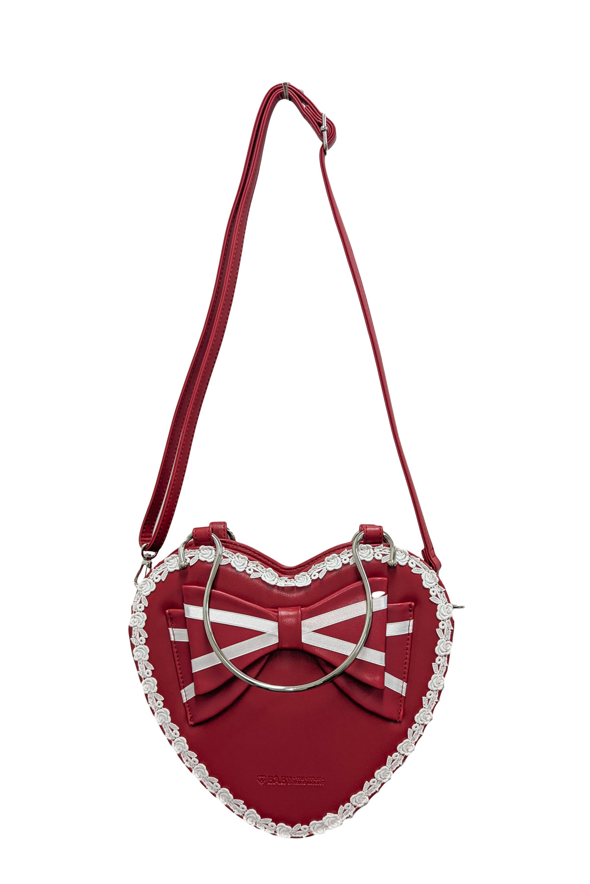 リボンハートBag エンジ｜東京ロリィタ-TOKYO LOLITA｜ロリータ服の