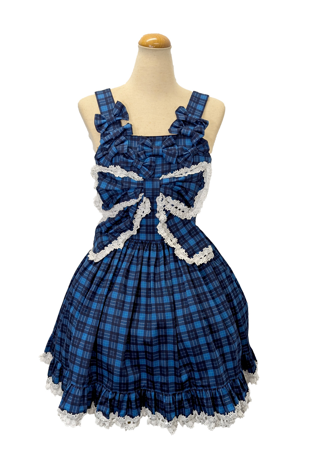 Tartan check Lolita 【青】｜東京ロリィタ-TOKYO LOLITA｜ロリータ服