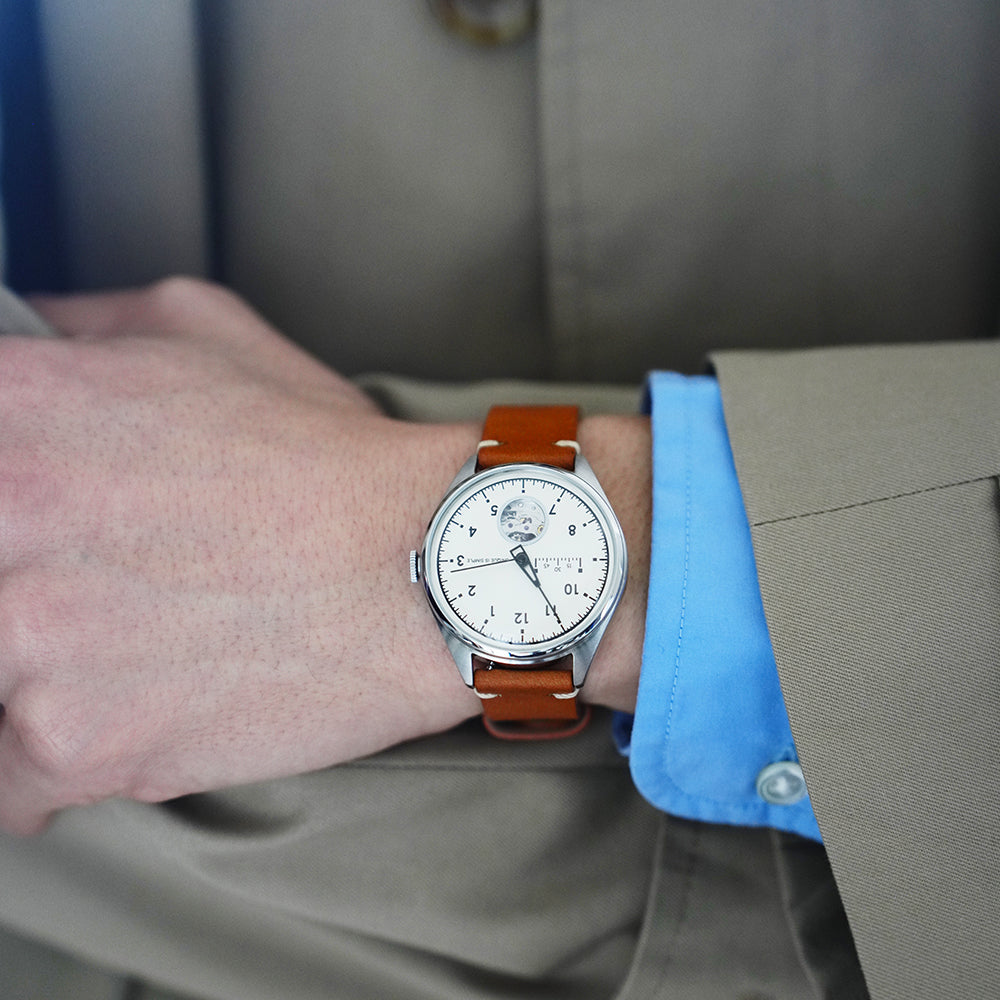 TACS TIME RULER TS2204B 2針自動巻き腕時計 タックス 腕時計 メンズ