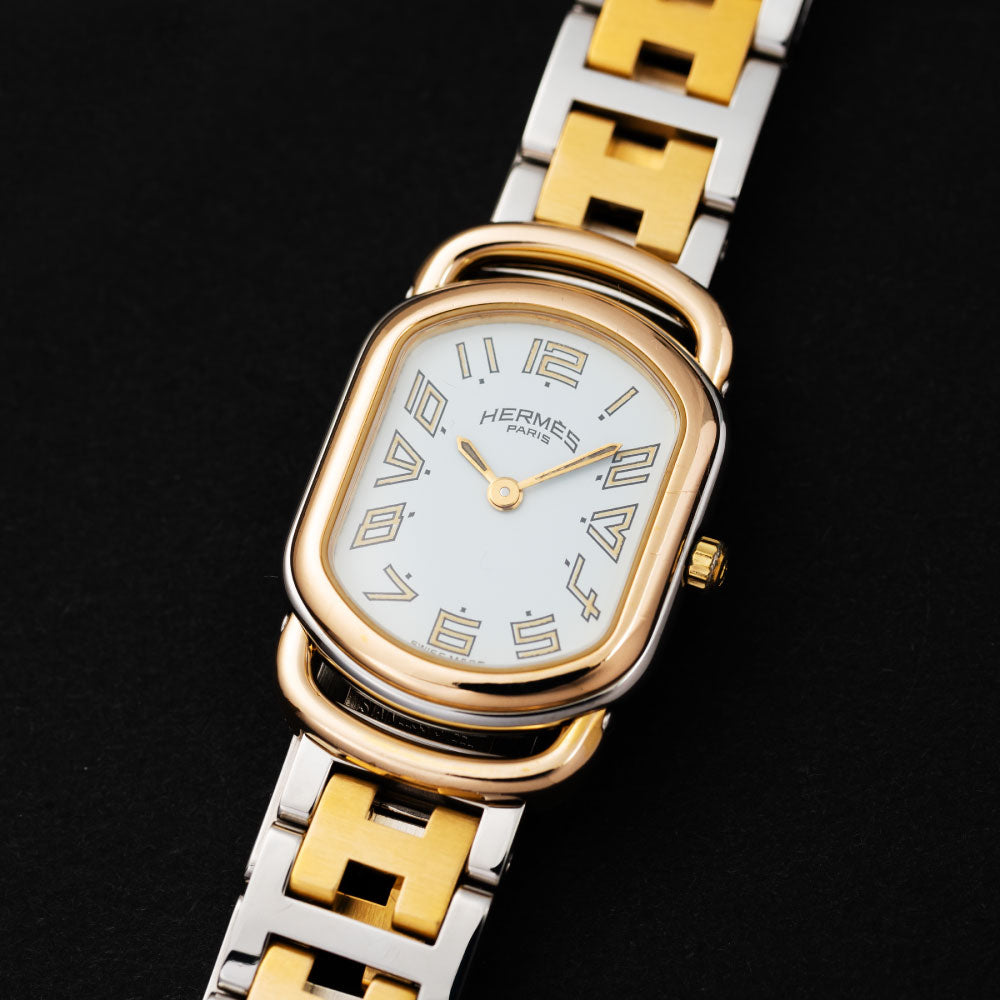 HERMES エルメス ラリー RA1.240 No.6181 クオーツ 2000年代製