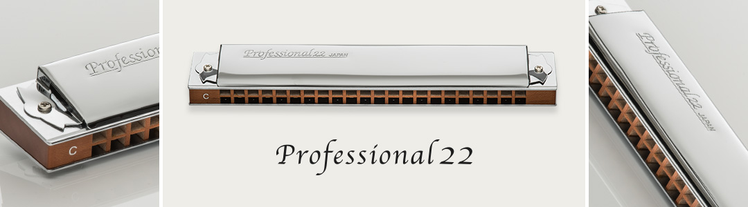 TOMBO Professional 22 A Major ハーモニカ TOMBO Professional 22 A