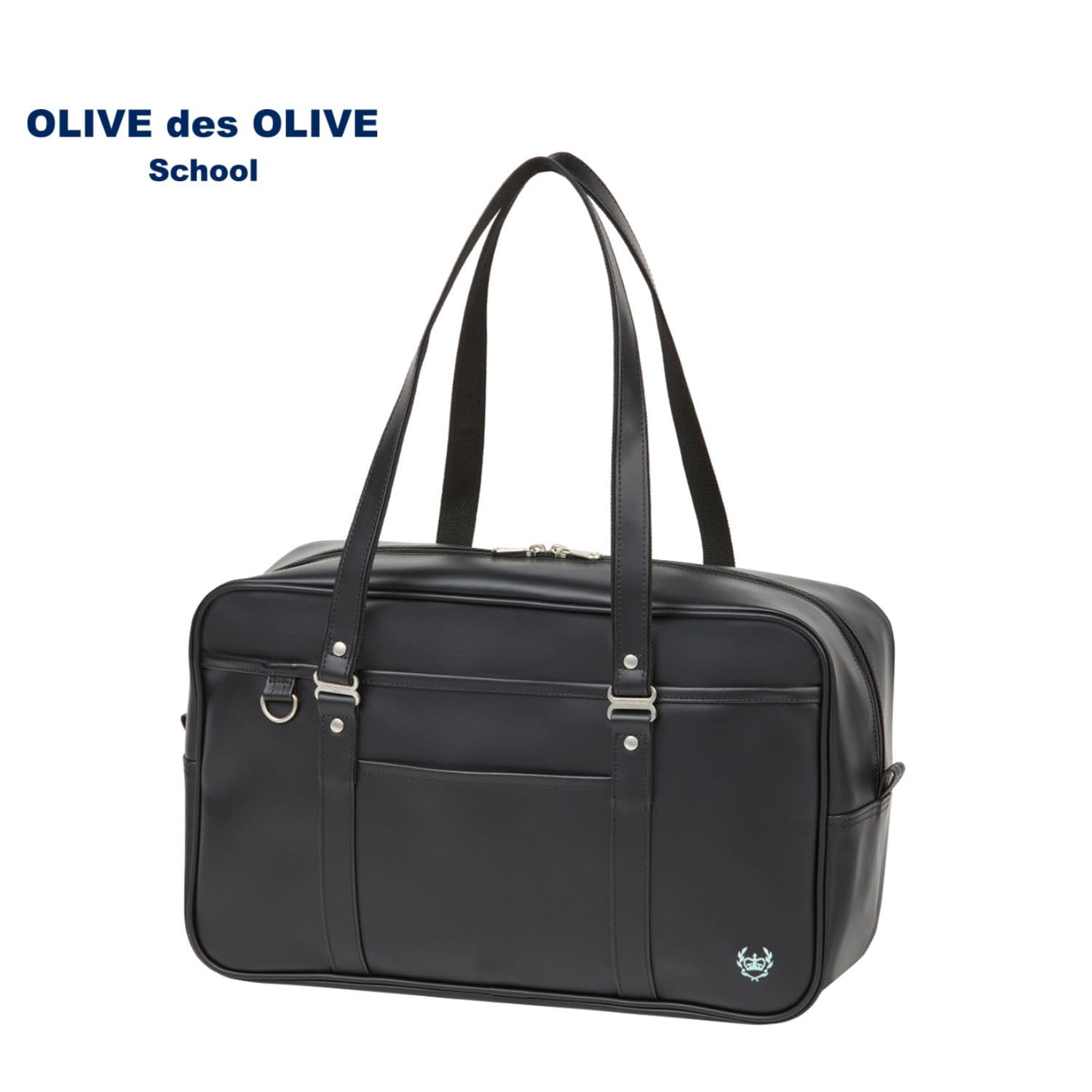 公式ショップ限定】クラウン刺繍 合皮スクールバッグ