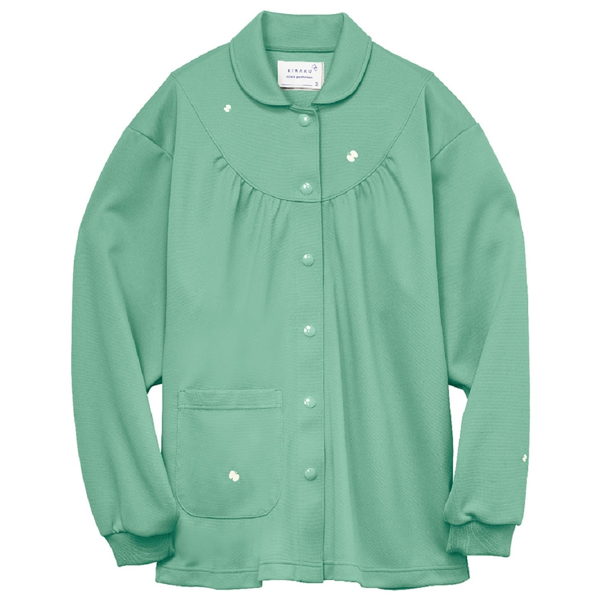 レディース レディースシャツ 高齢者用 防縮 吸汗 速乾 ポケット付き