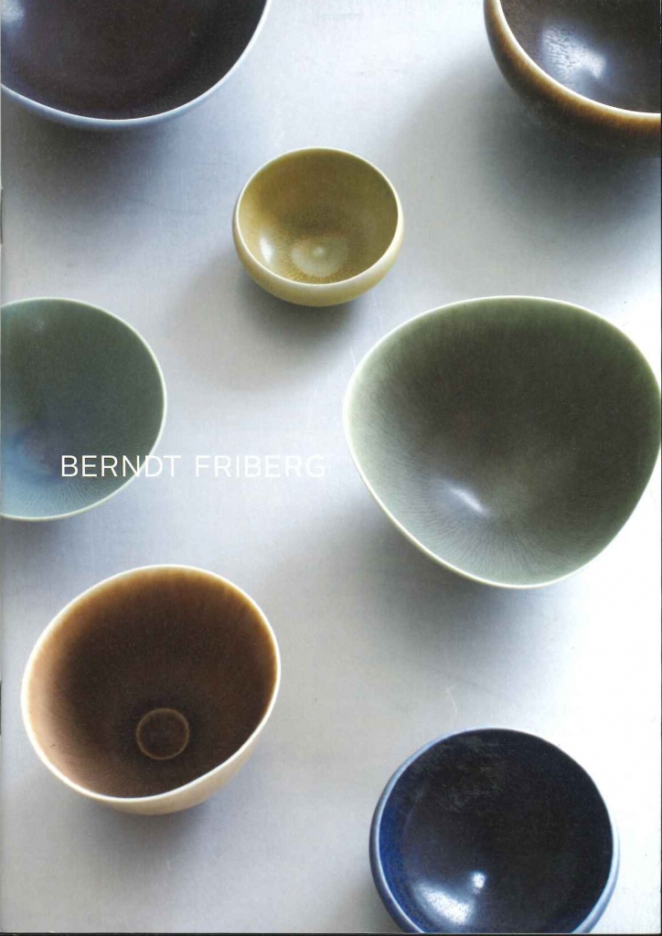 作品集 ベルント・フリーベリ『Berndt friberg』 – Tomio Koyama