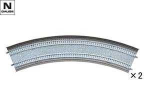 複線カーブレールDC317・280-45(F)(2本セット) ｜製品情報｜製品検索
