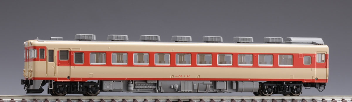 国鉄ディーゼルカー キハ58-1100形（M）｜製品情報｜製品検索｜鉄道
