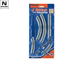 ミニレールセット十字クロスセット(レールパターンMX)｜製品情報｜製品