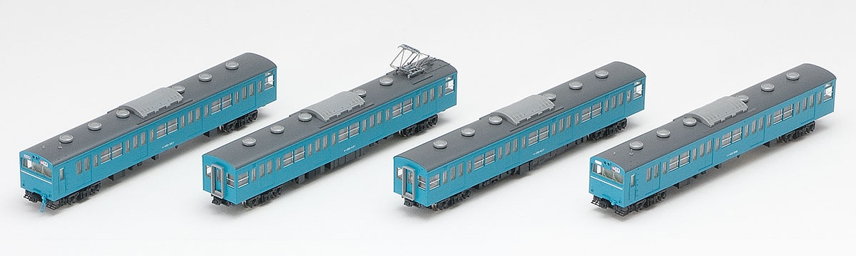 国鉄 103系通勤電車（高運転台ATC車・スカイブルー）基本セット｜製品