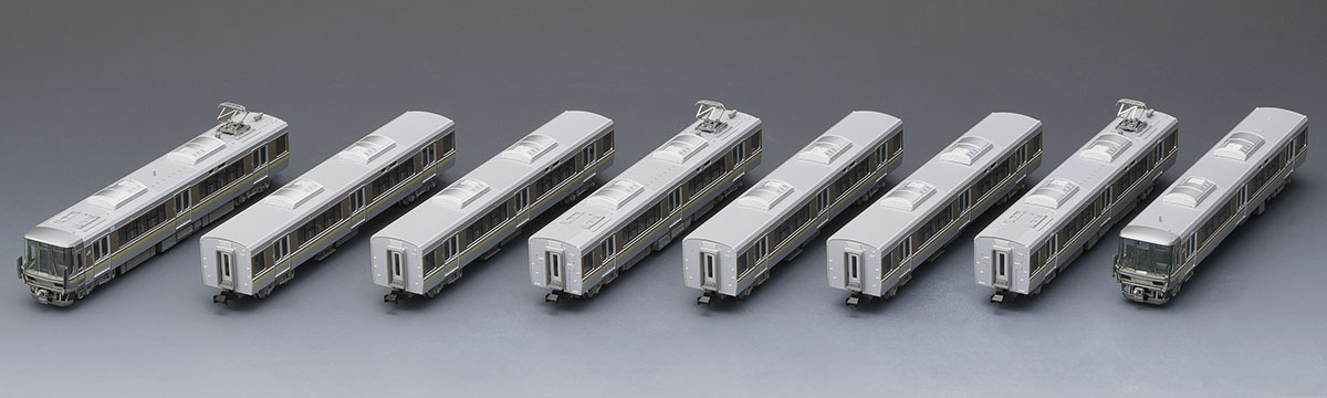 JR 223-2000系近郊電車（1次車・転落防止幌付・8両編成）セット｜製品