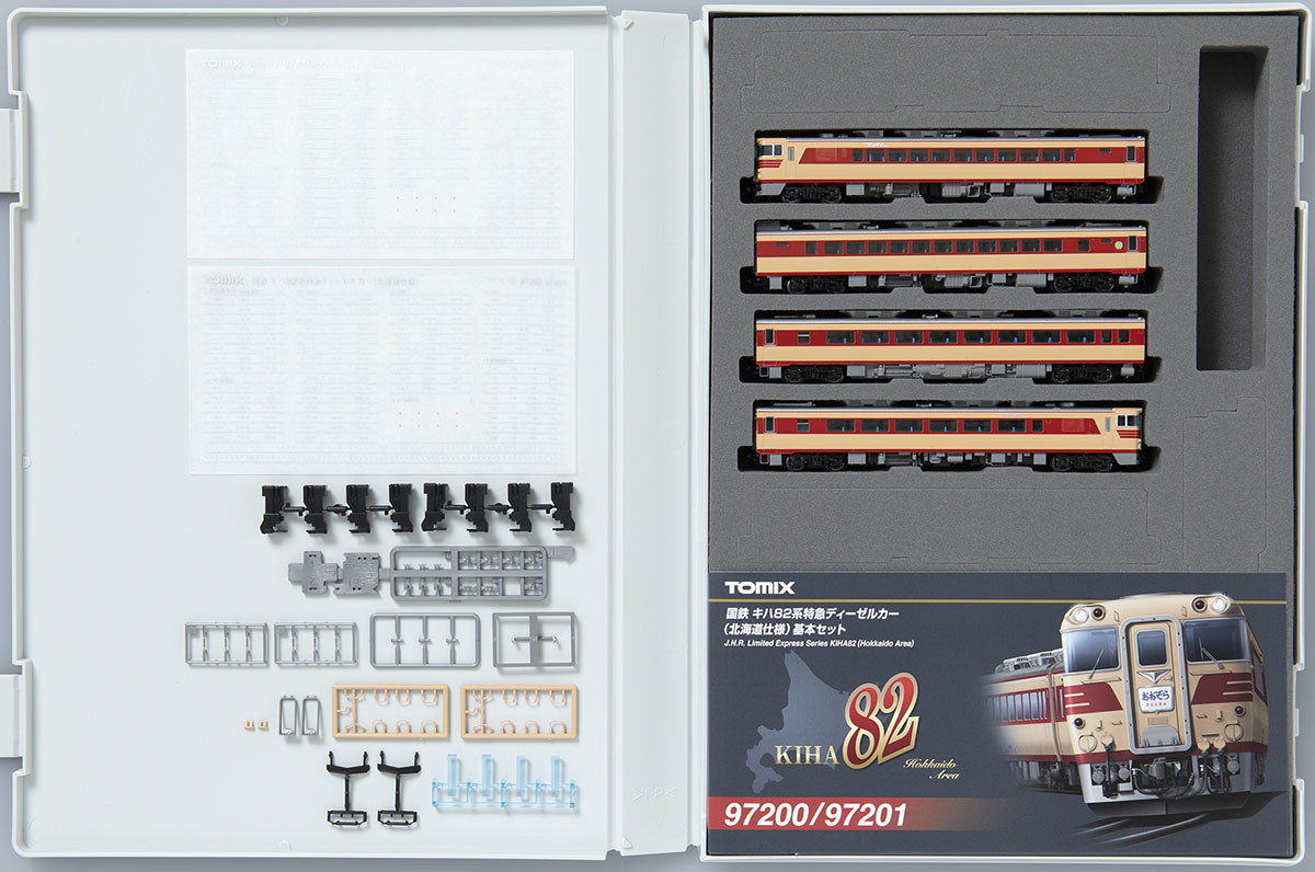 国鉄 キハ82系特急ディーゼルカー（北海道仕様・キハ82-900）基本