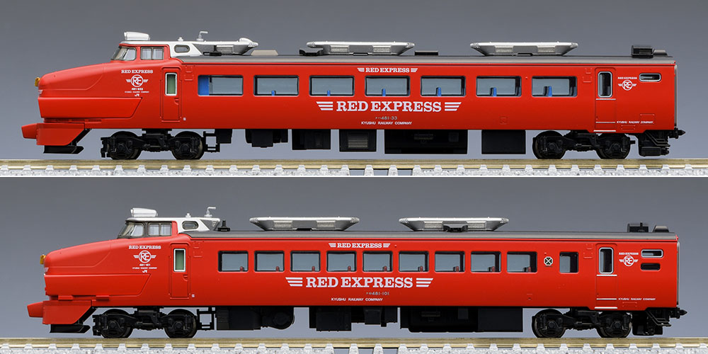 JR 485系特急電車(クロ481-100・RED EXPRESS)セット｜製品情報｜製品
