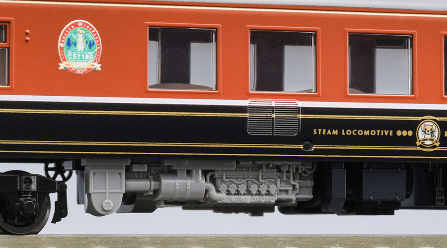 JR 12系客車（ばんえつ物語・オコジョ展望車）セット｜製品情報｜製品