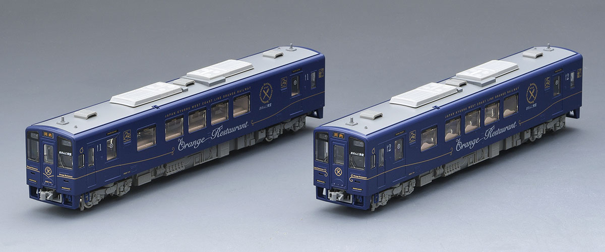 肥薩おれんじ鉄道 HSOR-100A形(おれんじ食堂)セット ｜製品情報｜製品