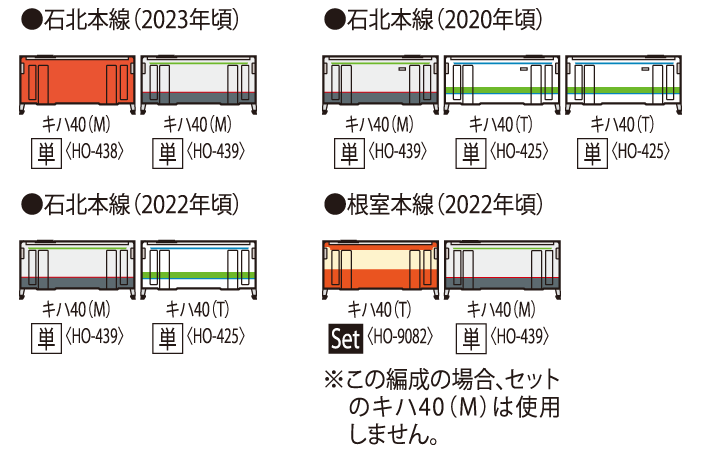 JRディーゼルカー キハ40-1700形（宗谷線急行色）｜製品情報｜製品検索