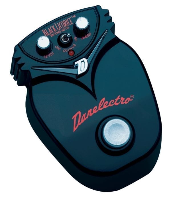 Danelectro DJ-22C Black Licorice Beyond Metal Mini - Tonebox.com