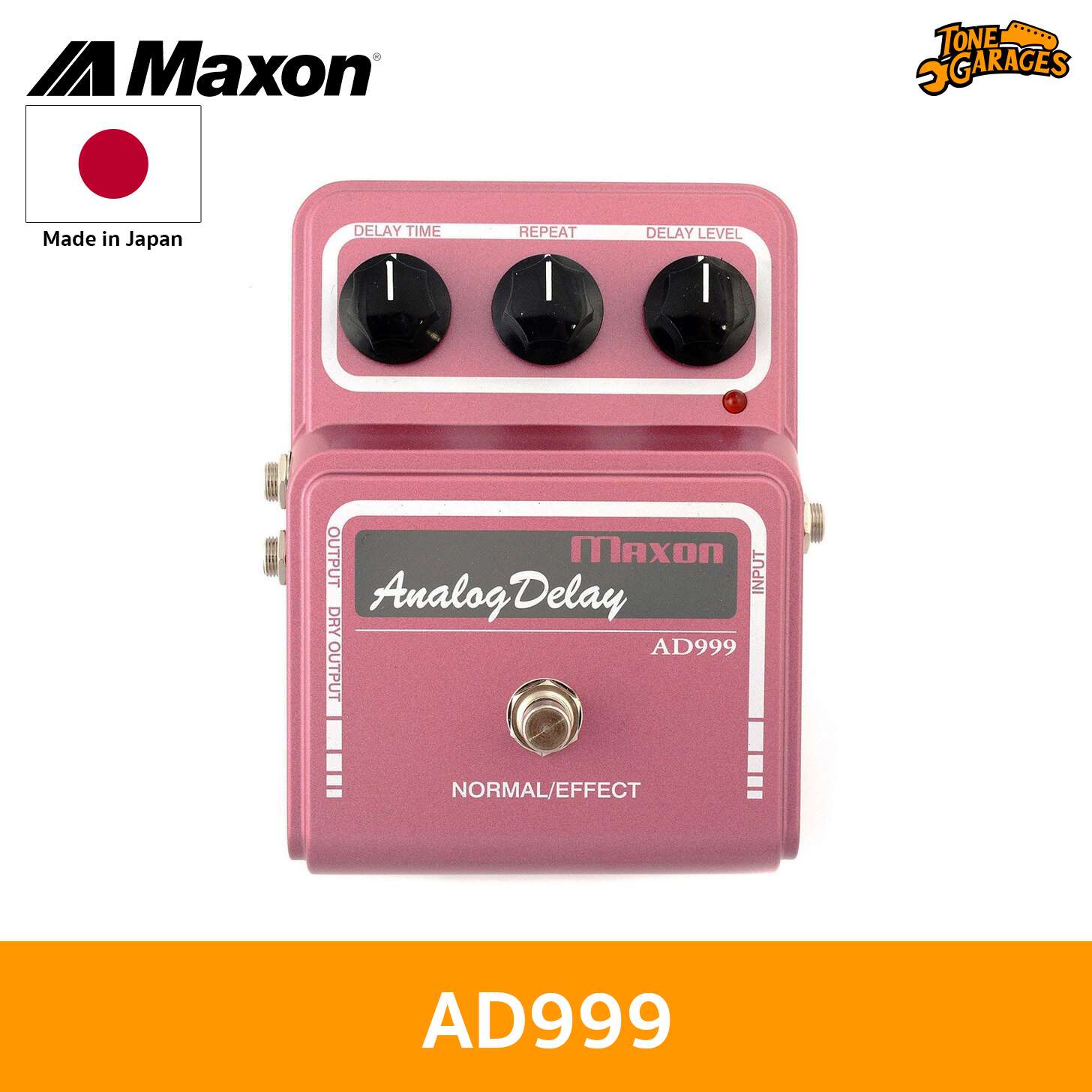 Maxon AD999 Analog Delay Effect – Tone Garages