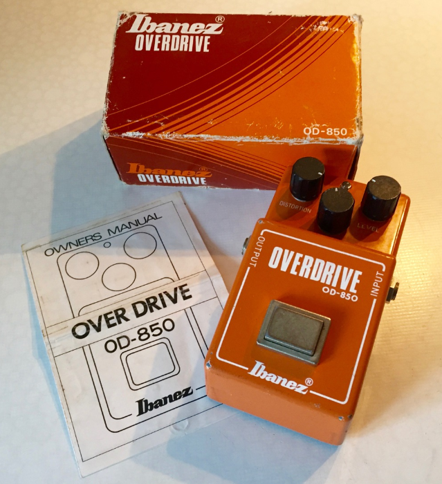 TONEHOME - the World of Vintage Guitar Effects Pedals - OD-850