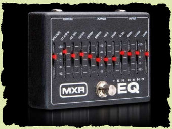MXR Ten Band Graphic Eq Pedal M-108:Guitars, Pedals Amps Effects