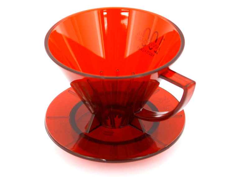 限定品 KONO コーノ 名門フィルター 2人用 ポインセチア（クリアレッド