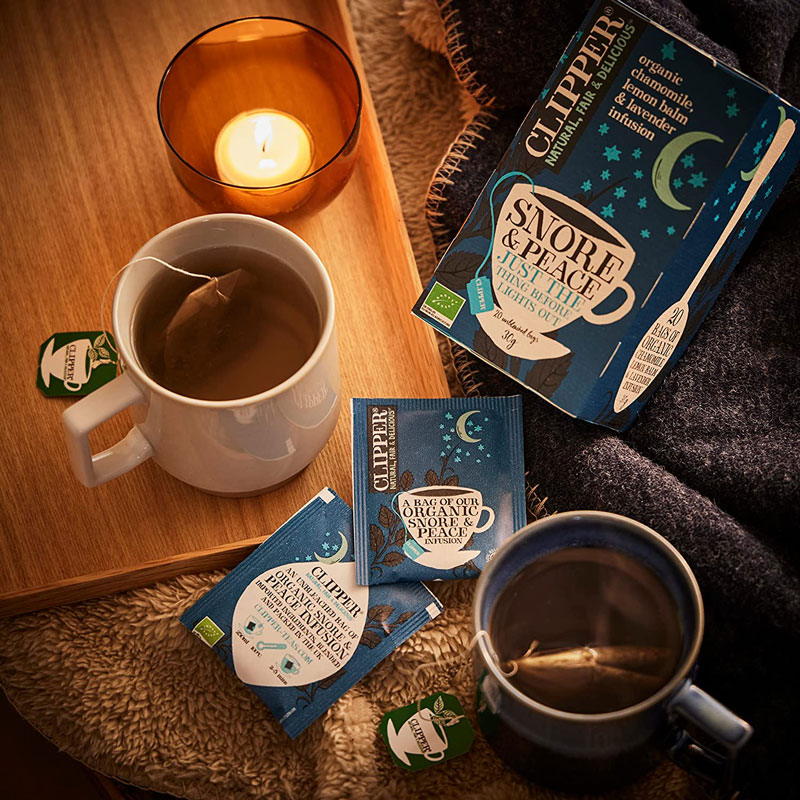CLIPPER クリッパー オーガニックハーブティー スノア＆ピース 20TB