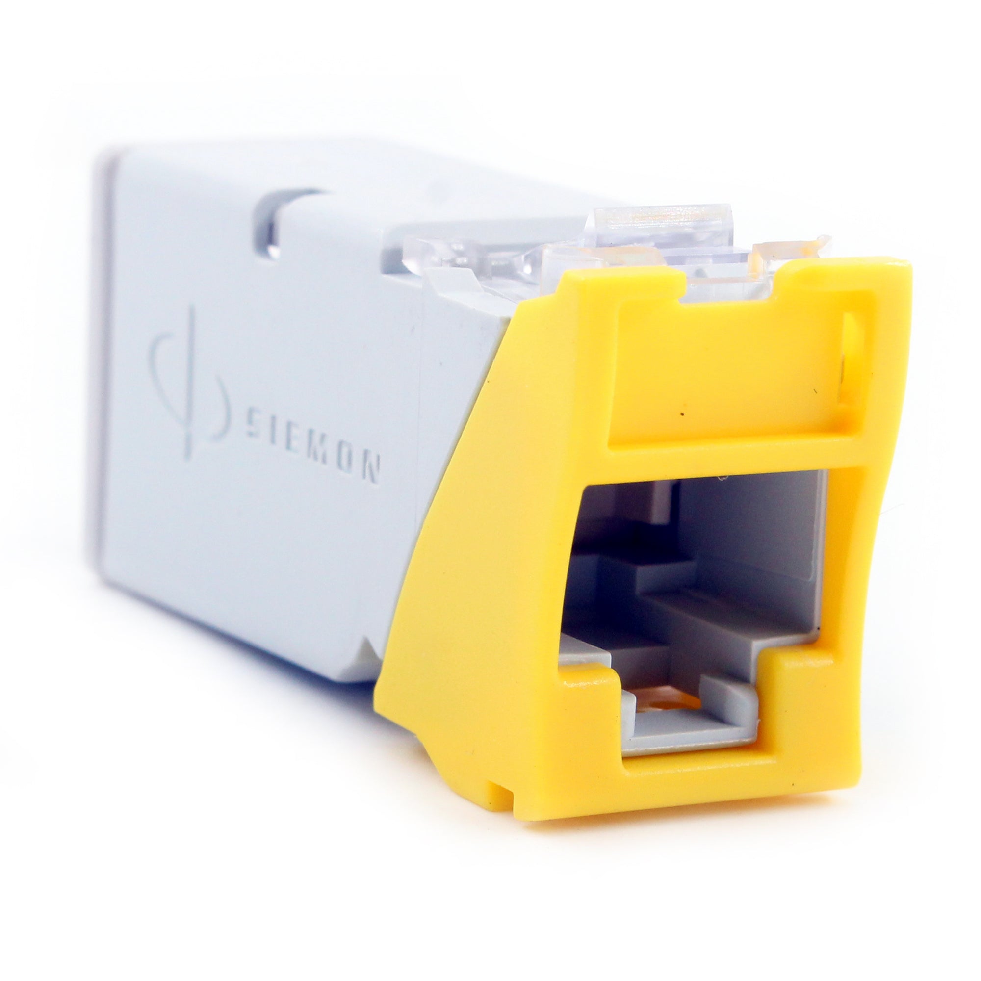 SiemonZ6a-05ZmaxHybridCat6aModularJack,Utp,Rj45,10gig,Yellow