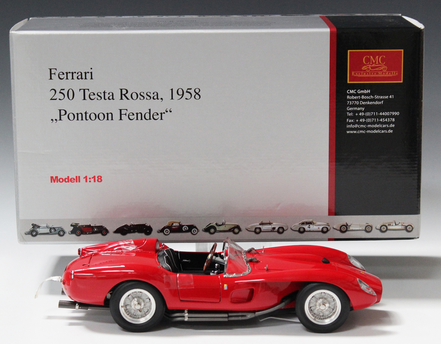 A CMC Exclusive Models 1:18 scale model Ferrari 250 Testa Rossa